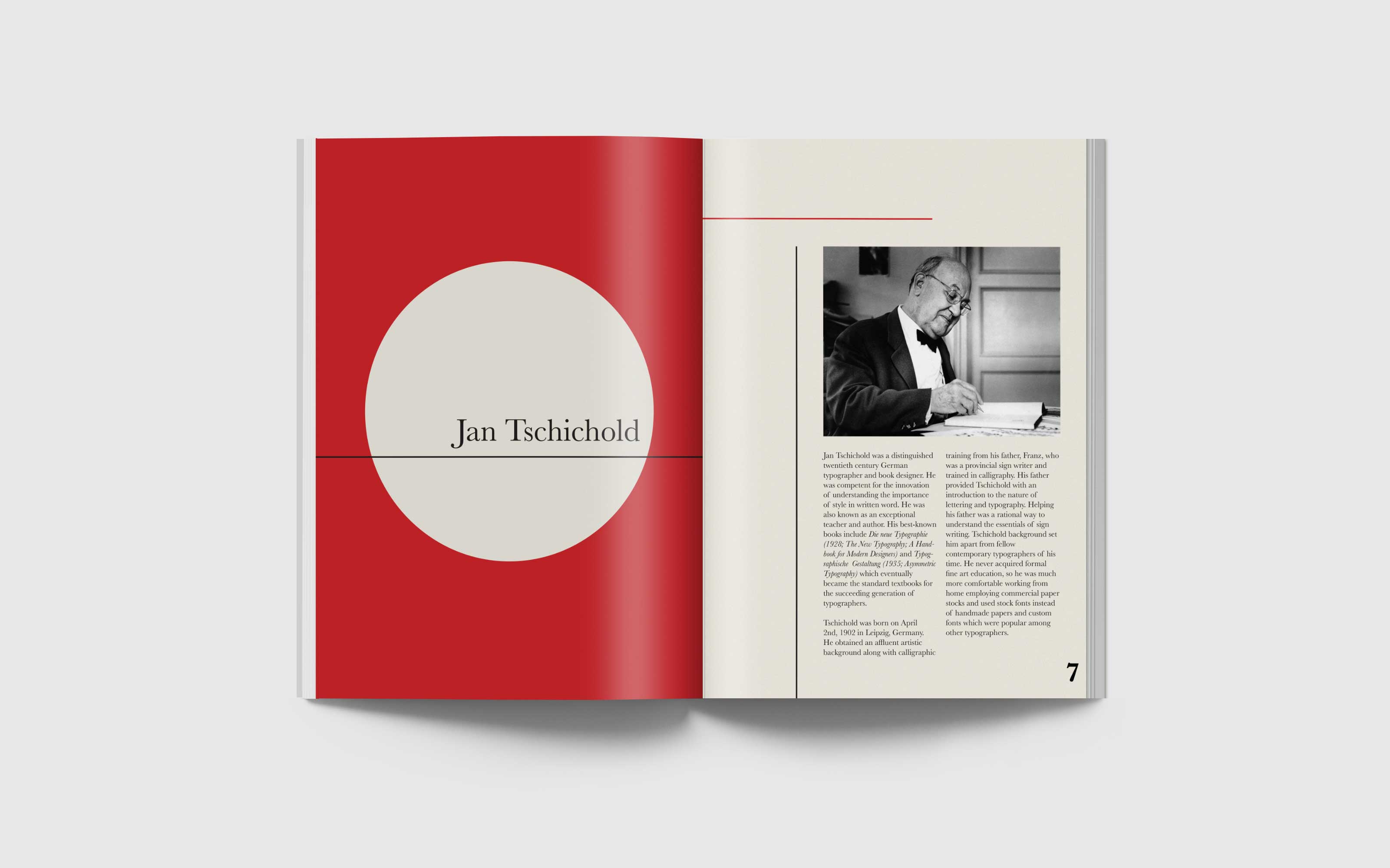 Jan Tschichold Spread